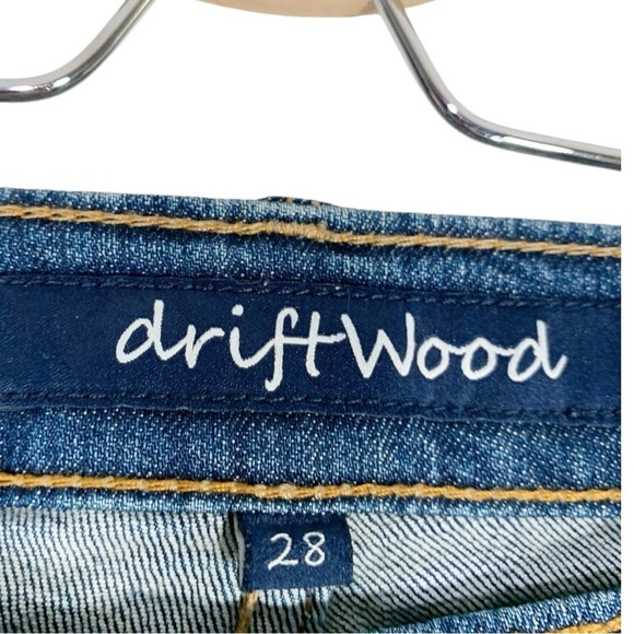 Driftwood Embroidered Jeans Size 28 - Picture 7 of 8